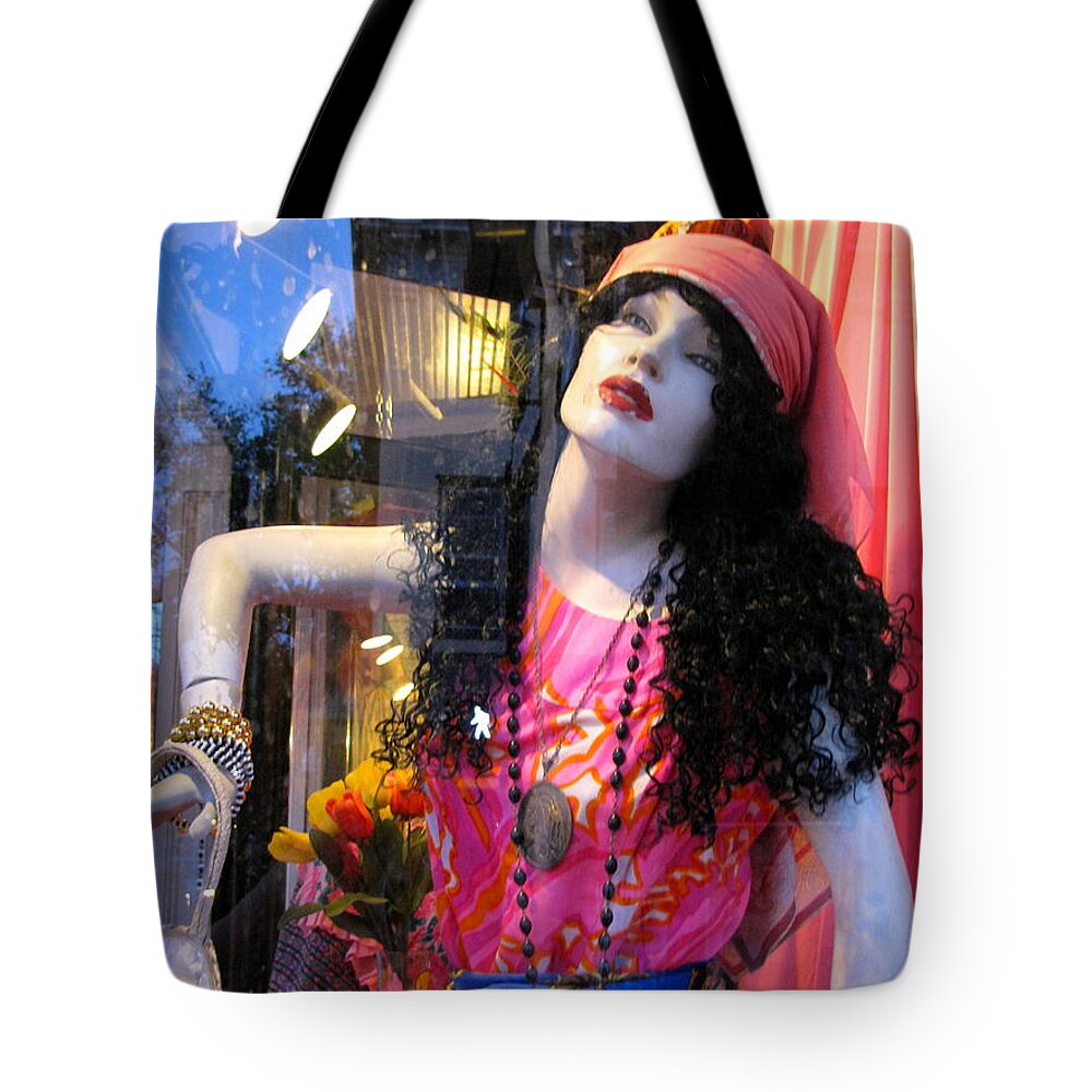 Mannequin Tote Bag featuring the photograph Strike a Pose by Colleen Kammerer