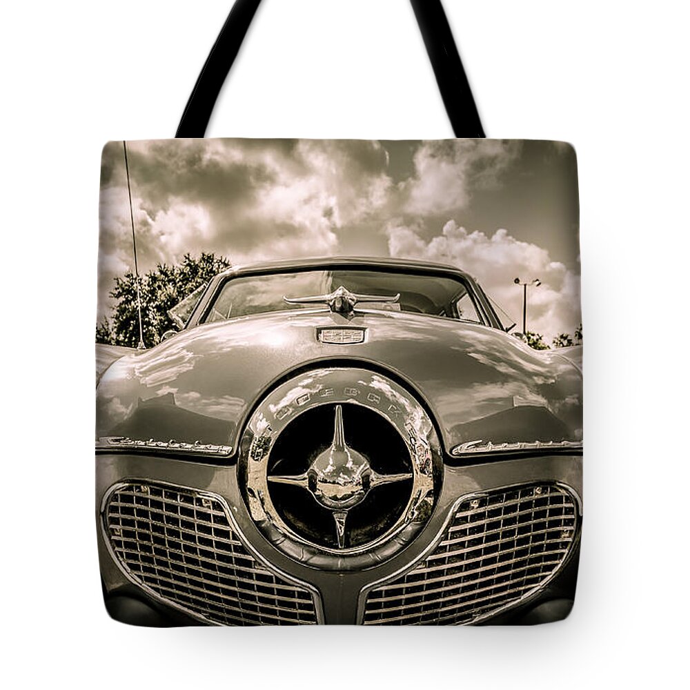 Studebaker Tote Bag featuring the photograph Studebaker by David Morefield