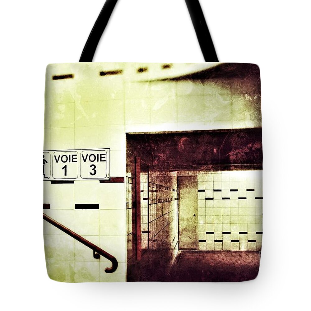Subway Tote Bag featuring the photograph Subway by Nick Biemans