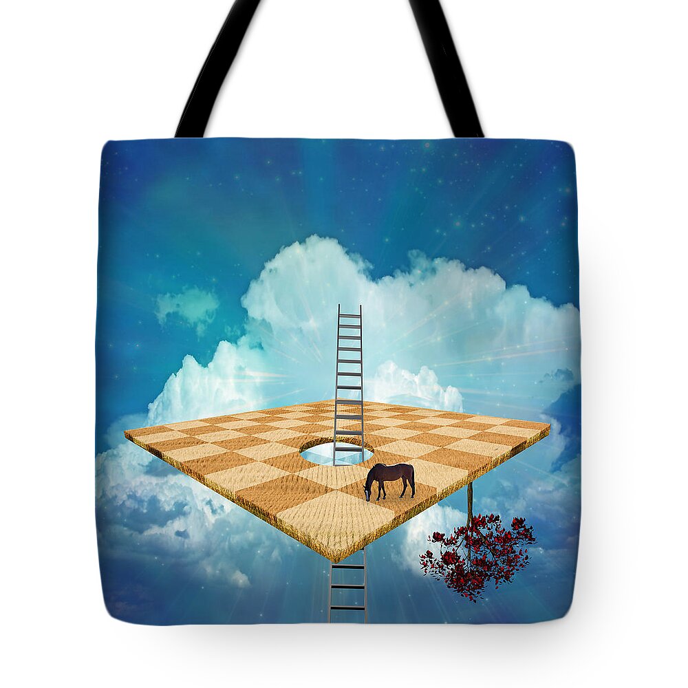 Art Tote Bag featuring the digital art Success by Bruce Rolff