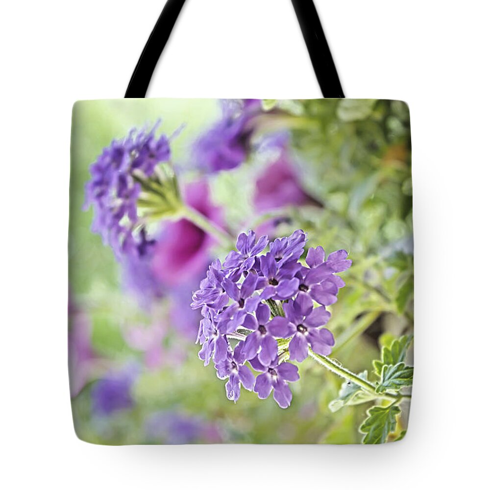 Flowers Tote Bag featuring the photograph Summer Bouquet by Barbara Dean