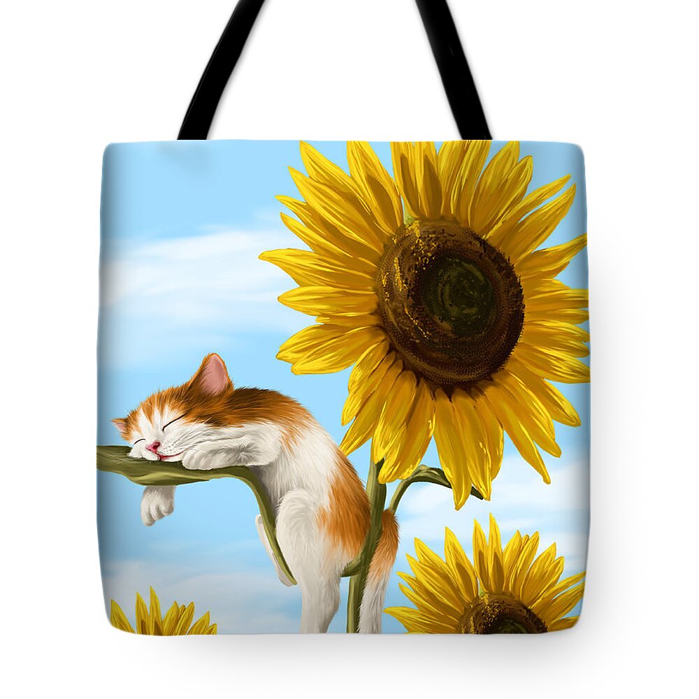 Ipad Tote Bag featuring the painting Summer dream by Veronica Minozzi