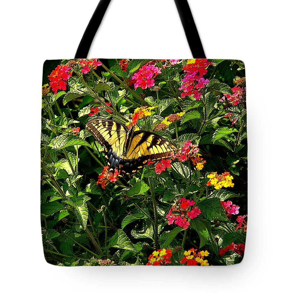 Fine Art Tote Bag featuring the photograph Suncatcher by Rodney Lee Williams