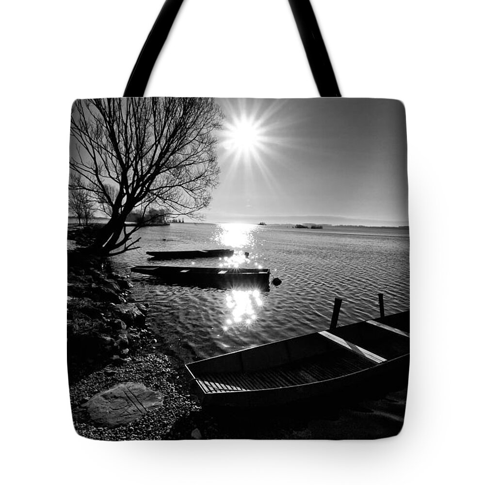 Landscape Tote Bag featuring the photograph Sunny day by Davorin Mance
