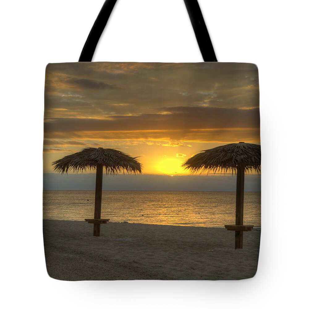 Sunrise Tote Bag featuring the photograph Sunrise Glory by Donna Doherty