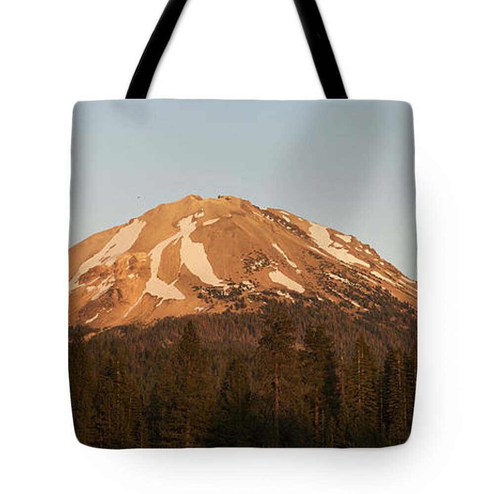 538021 Tote Bag featuring the photograph Sunset At Lassen Volcanic Np California by Kevin Schafer