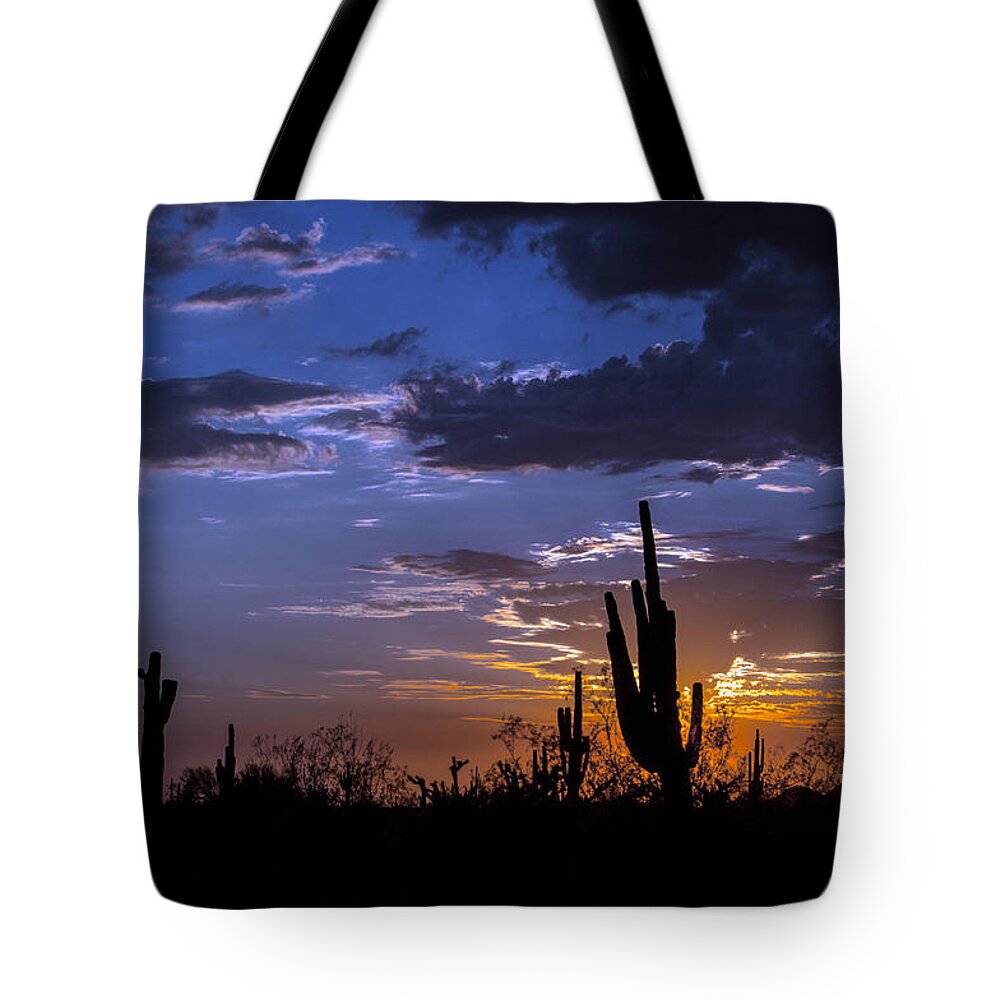 Sunset Tote Bag featuring the photograph Sunset Calm by Tam Ryan