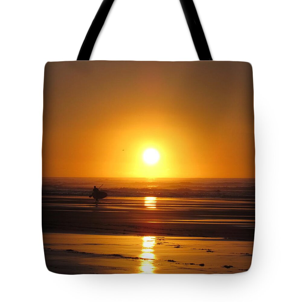 Sunset Tote Bag featuring the photograph Sunset Series No. 7 by Ingrid Van Amsterdam