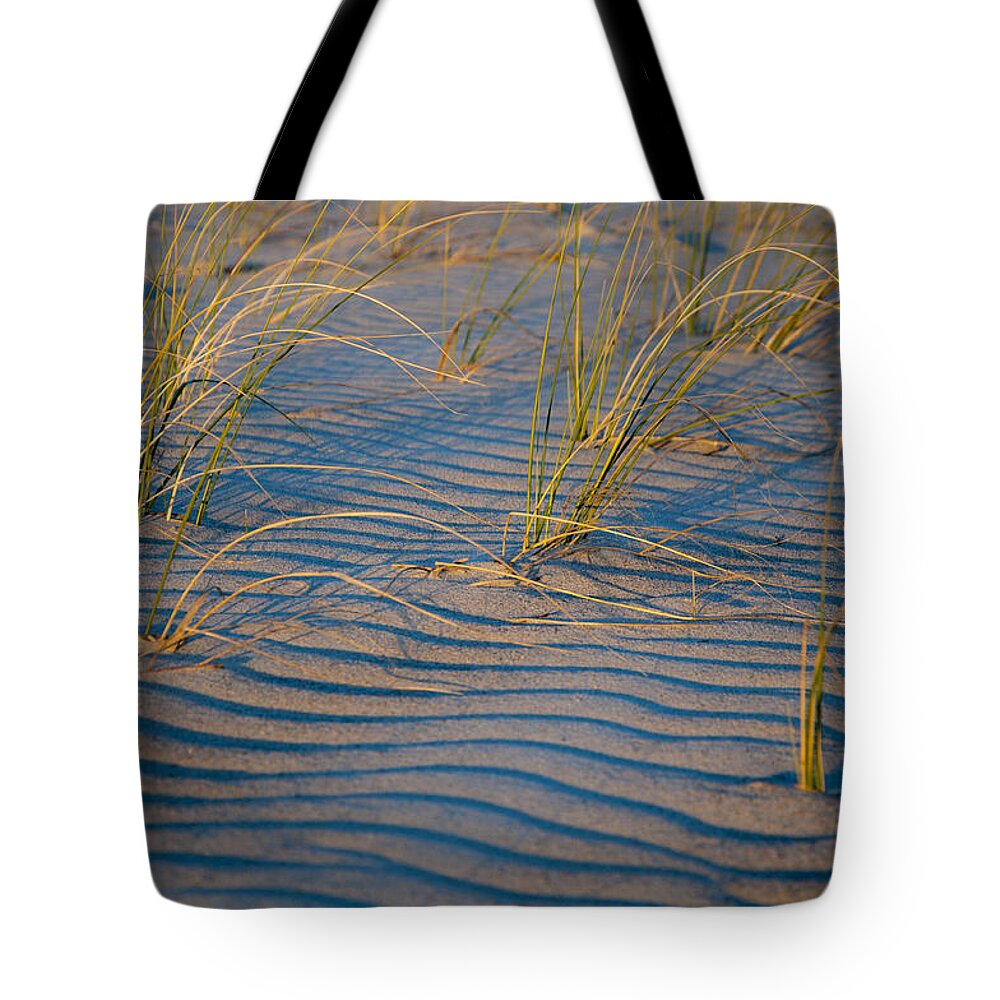 Sand Stripes Tote Bag featuring the photograph Sunset Strip by Rob Hemphill