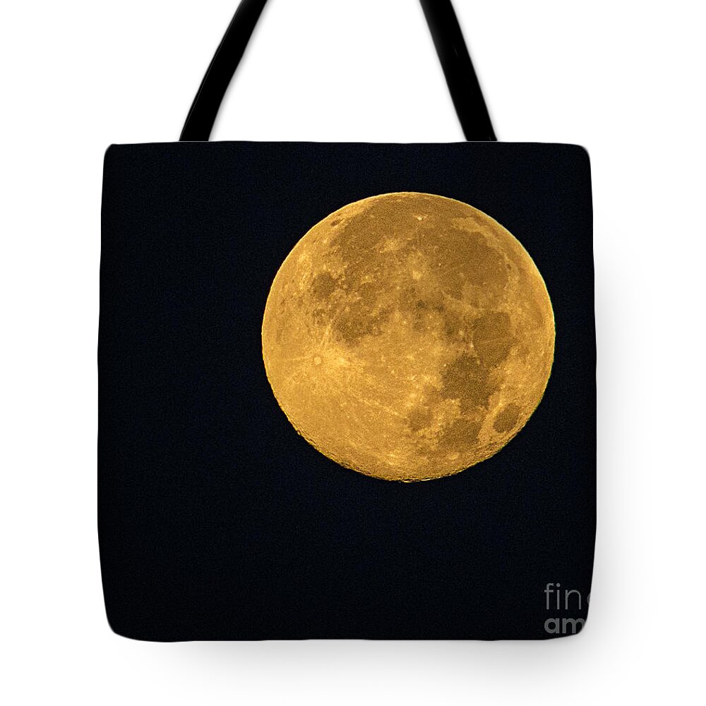 Moon Tote Bag featuring the photograph Supermoon by Pat Lucas