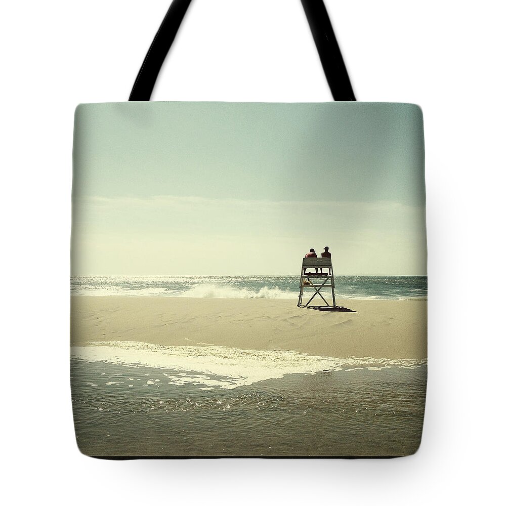 Nantucket Tote Bag featuring the photograph Surfside by Natasha Marco