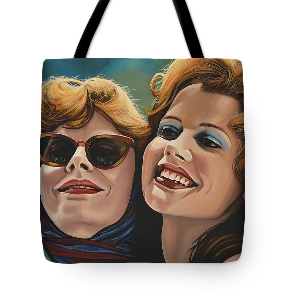 Susan Sarandon and Geena Davies alias Thelma and Louise Tote Bag by Paul  Meijering - Pixels