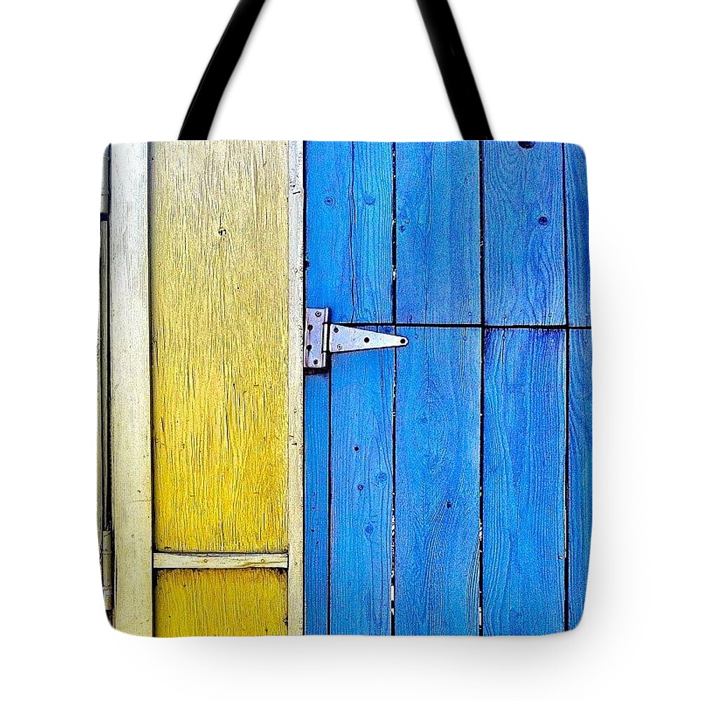 Blueholics Tote Bag featuring the photograph Swedish Colors by Julie Gebhardt
