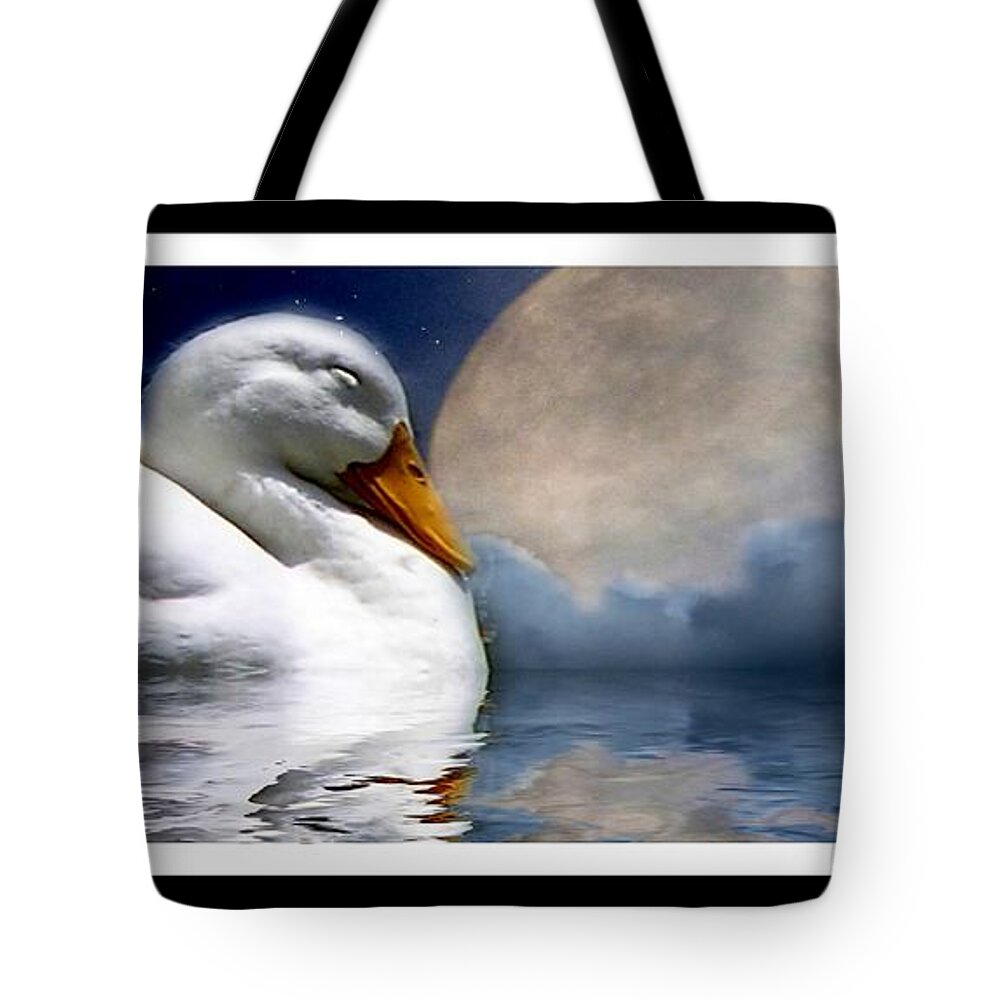 Duck Tote Bag featuring the photograph Sweet Dreams 2 by Shannon Story