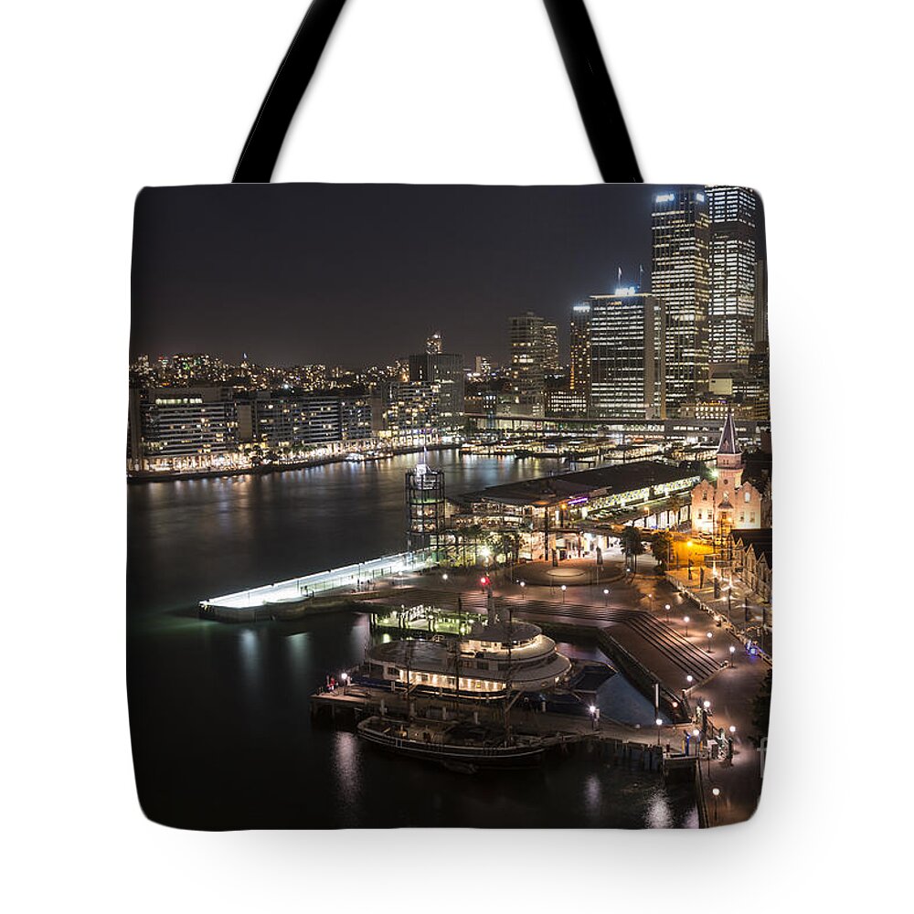 Sydney Tote Bag featuring the photograph Sydney's Circular Quay by Bob Phillips
