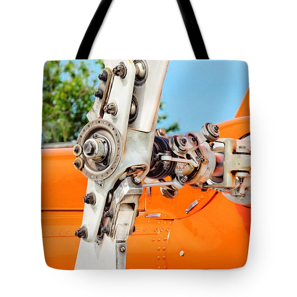 Texas Tote Bag featuring the photograph Tail Rotor by Erich Grant