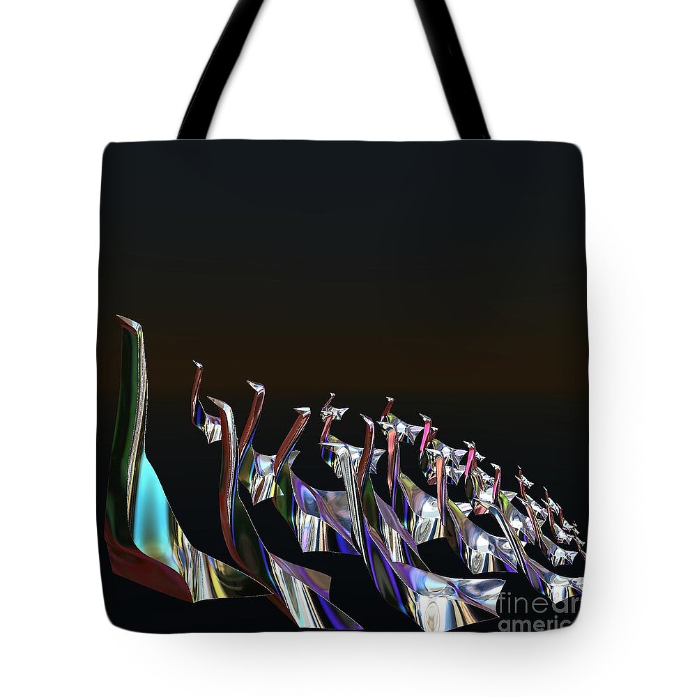 Home Tote Bag featuring the digital art Take a Gander by Greg Moores