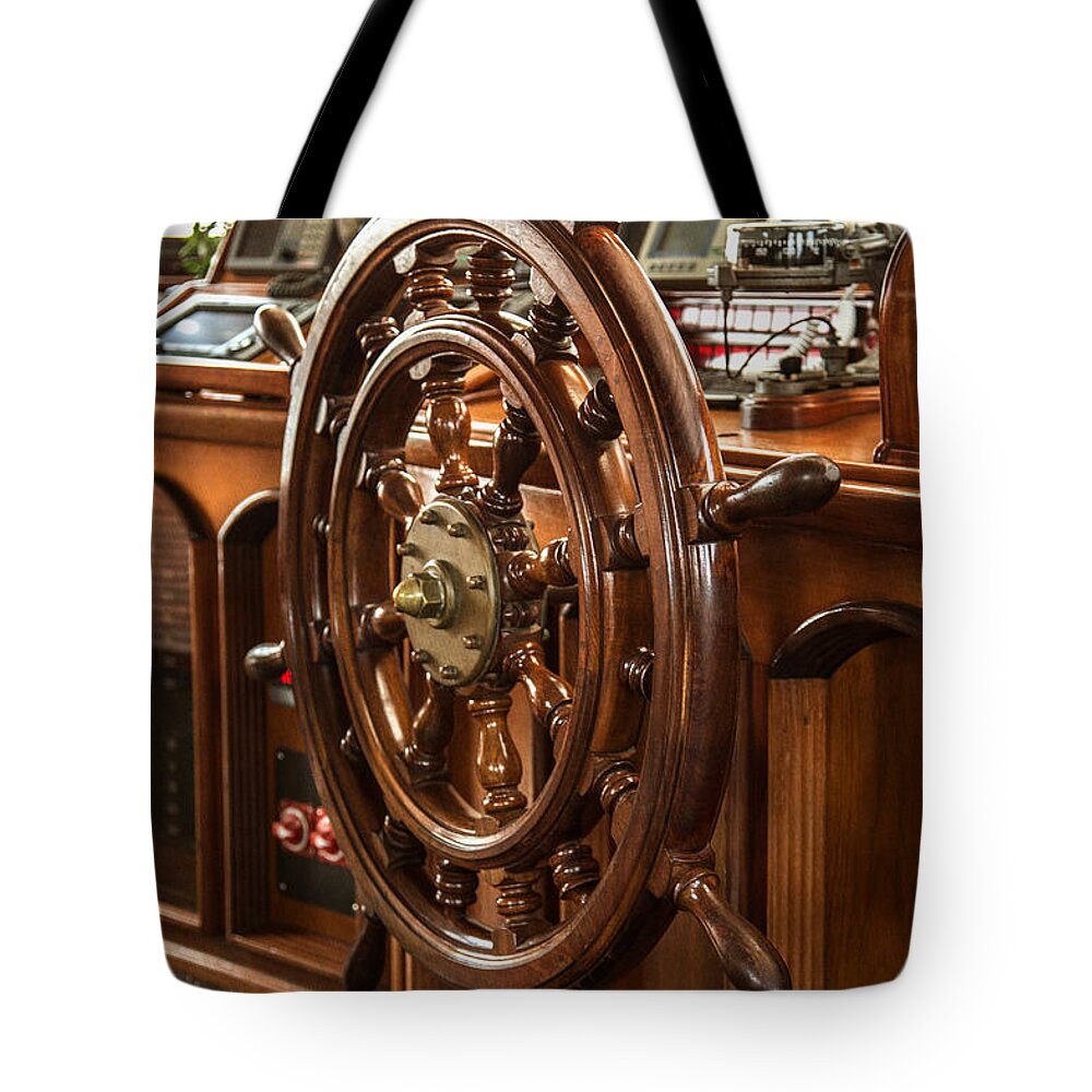Take The Wheel Tote Bag featuring the photograph Take The Wheel by Dale Kincaid