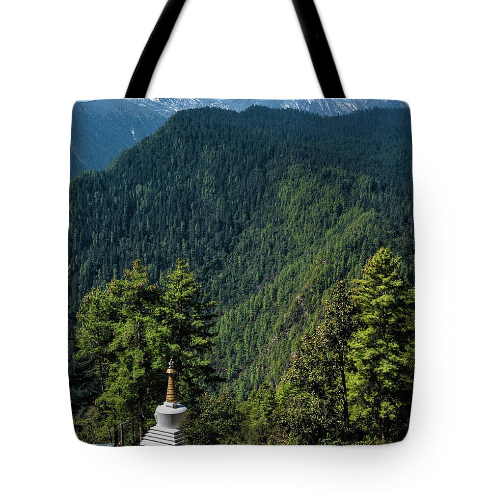 Education Tote Bag featuring the photograph Tango Bouddhist University College by Ducoin David