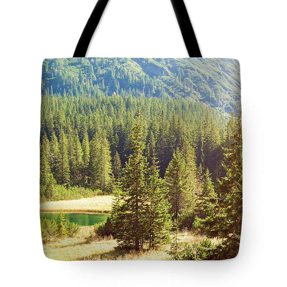 Scenics Tote Bag featuring the photograph Tatras by Spooh