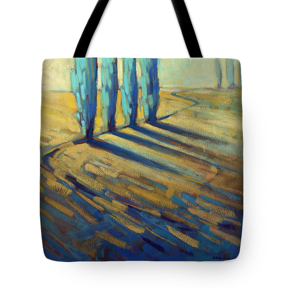 California Tote Bag featuring the painting Teal by Konnie Kim