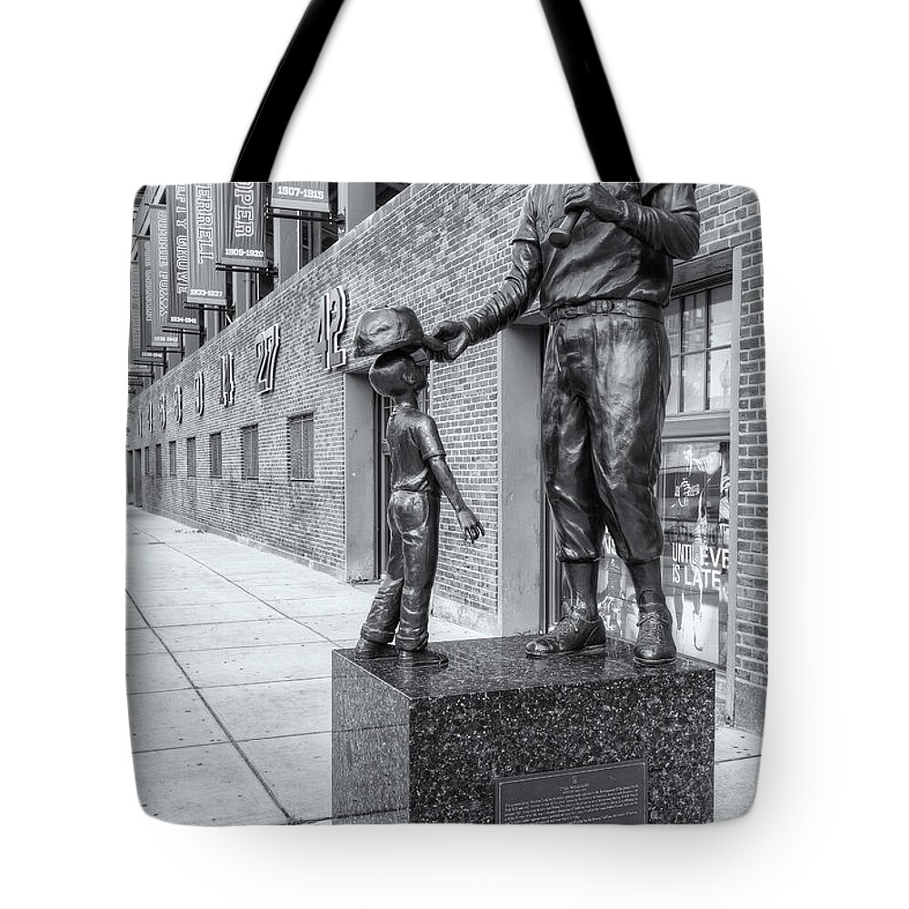 Clarence Holmes Tote Bag featuring the photograph Teddy Ballgame II by Clarence Holmes