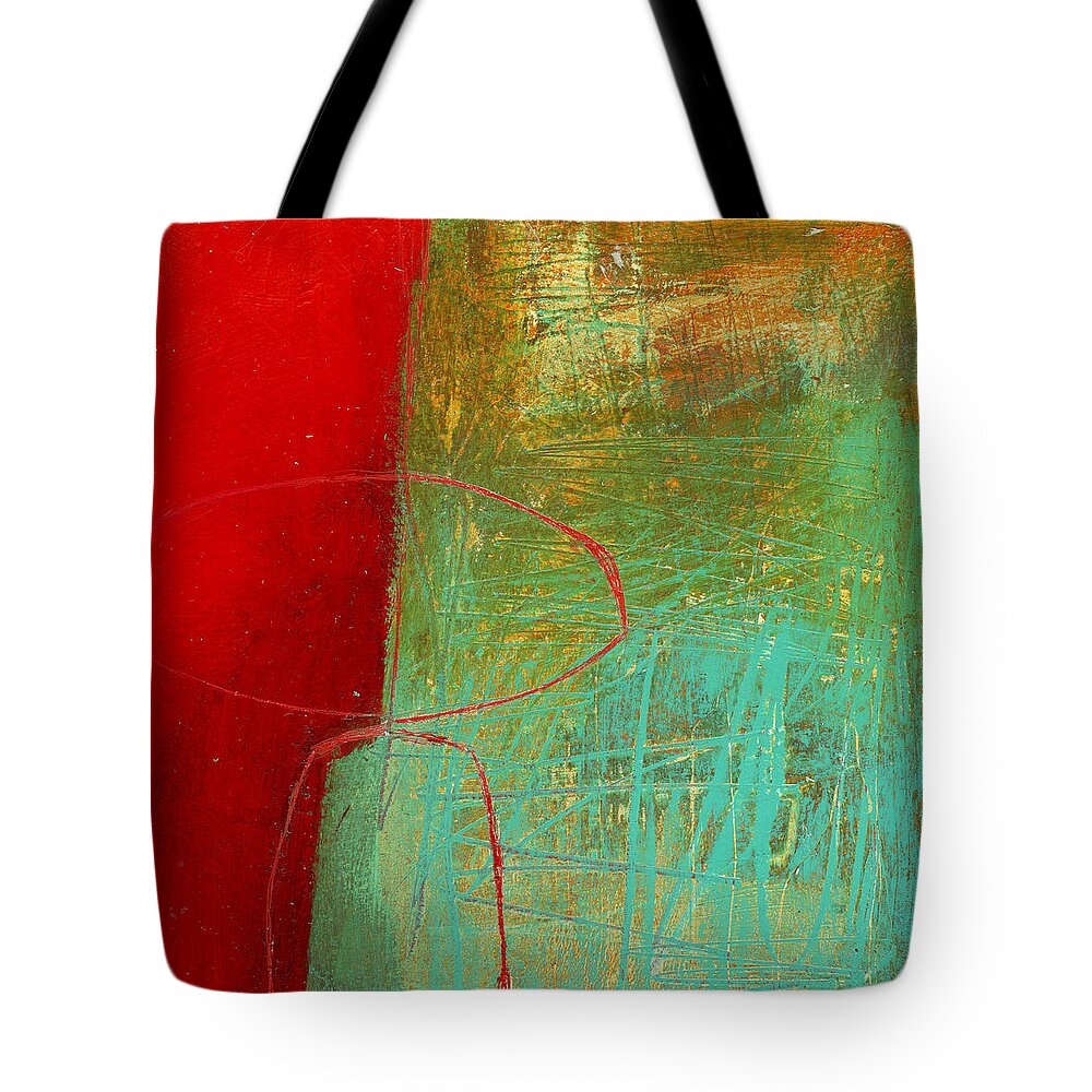 4x4 Tote Bag featuring the painting Teeny Tiny Art 114 by Jane Davies