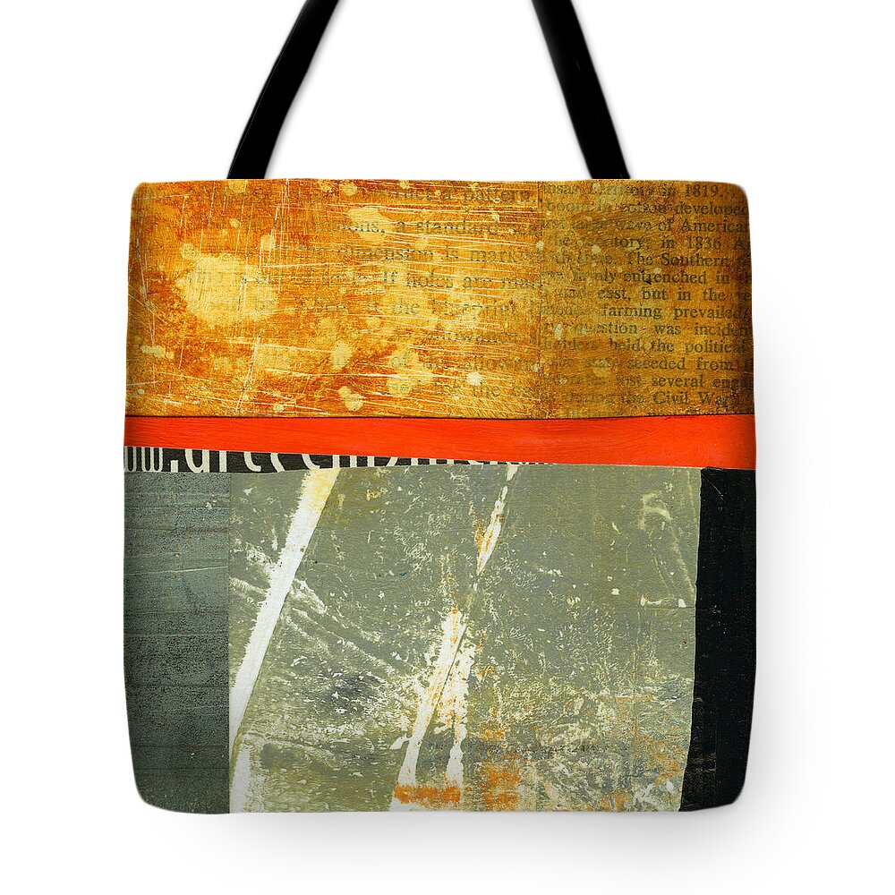 4x4 Tote Bag featuring the painting Teeny Tiny Art 120 by Jane Davies