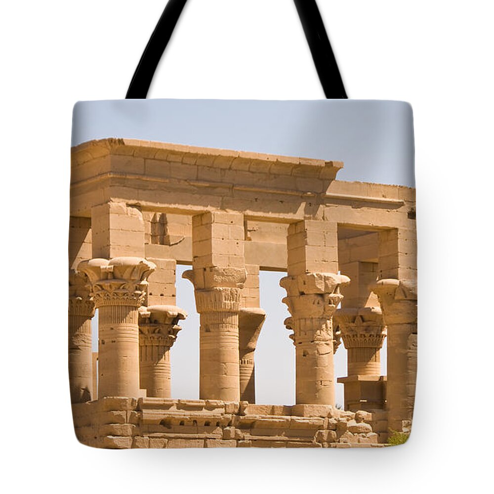  Tote Bag featuring the photograph Temple Out Building by James Gay