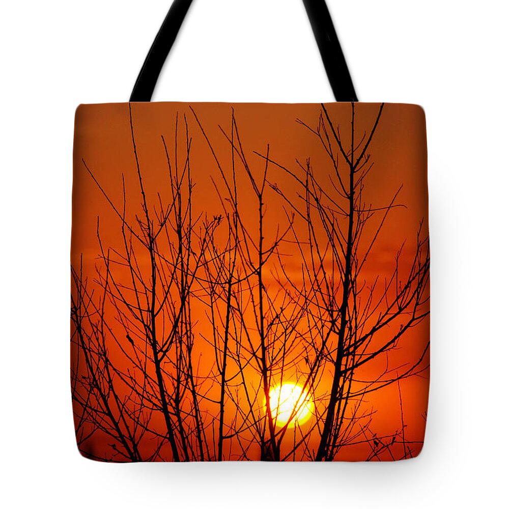 Sunset Tote Bag featuring the photograph Tempo by Lorenzo Cassina