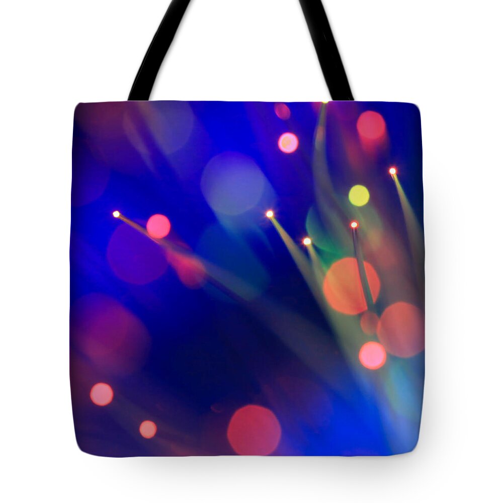 Triptych Tote Bag featuring the photograph That Old Black Magic Series Part 2 by Dazzle Zazz