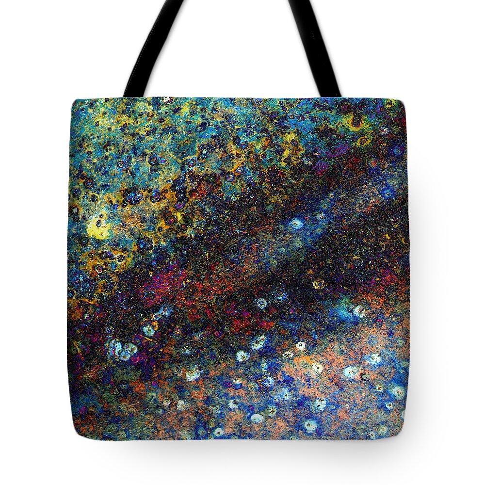 Abstract Tote Bag featuring the photograph The Abyss by Tom Druin