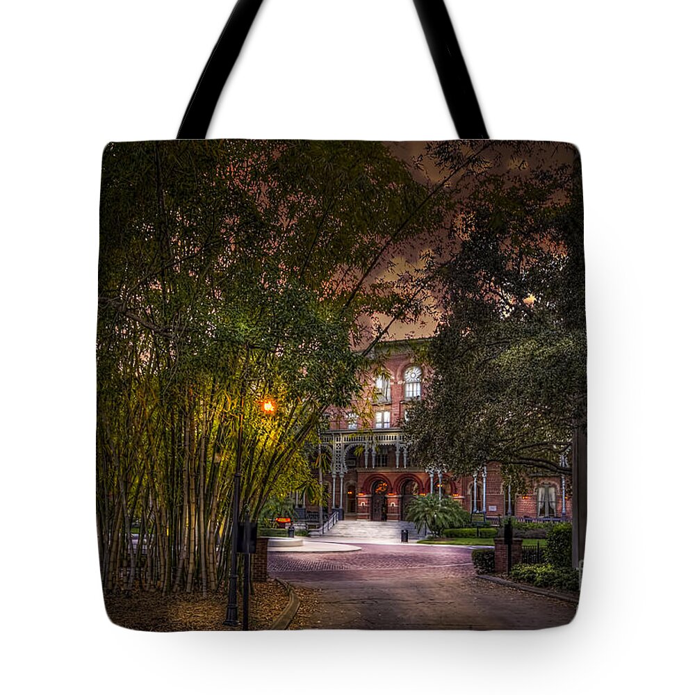 Bamboo Tote Bag featuring the photograph The Bamboo Path by Marvin Spates