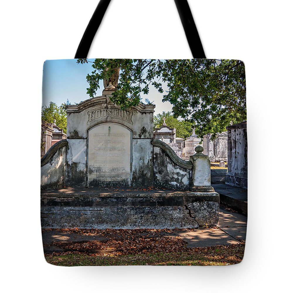 Metairie Cemetery Tote Bag featuring the photograph The Biggest Easy by Steve Harrington