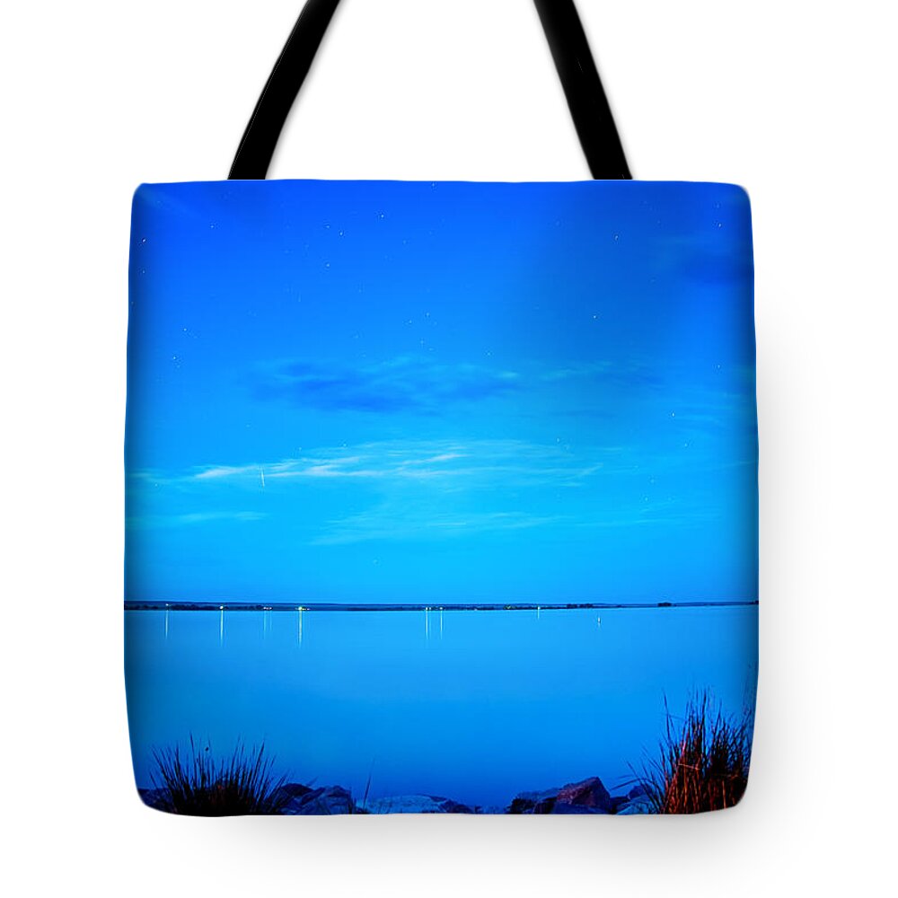Blue Tote Bag featuring the photograph The Blue Hour by James BO Insogna