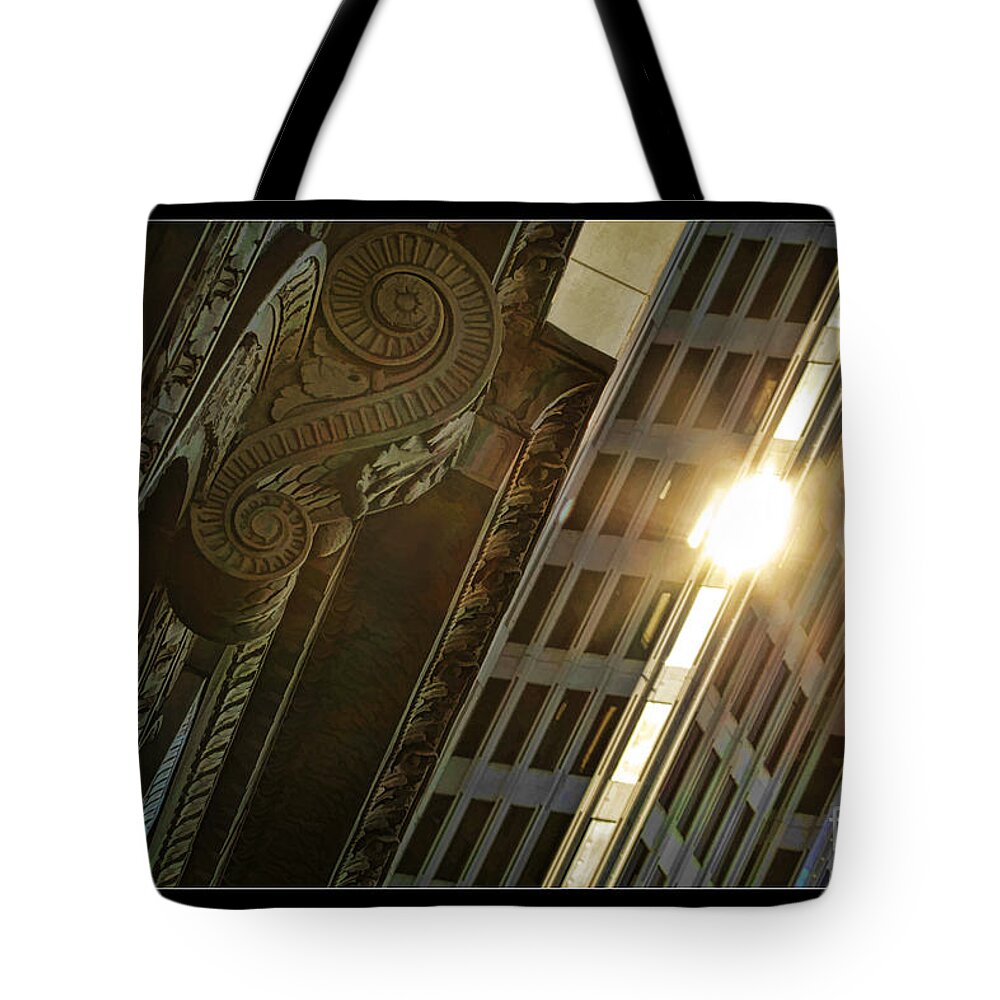  Tote Bag featuring the photograph The Building Twightlight by Blake Richards