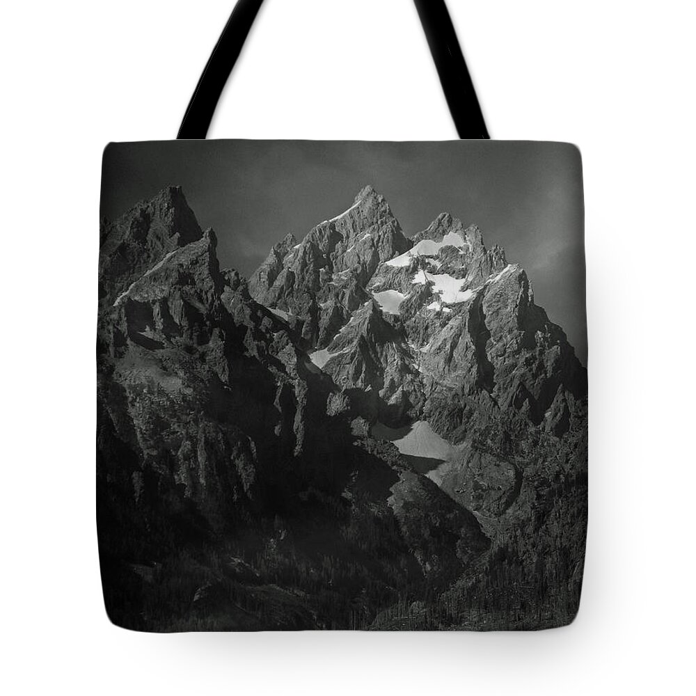 Landscape Tote Bag featuring the photograph The Cathedral Group by Raymond Salani III