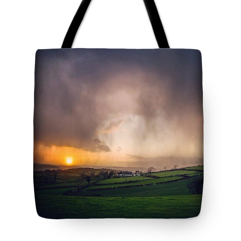 Irish Tote Bag featuring the photograph The Cauldron In The Sky by Aleck Cartwright