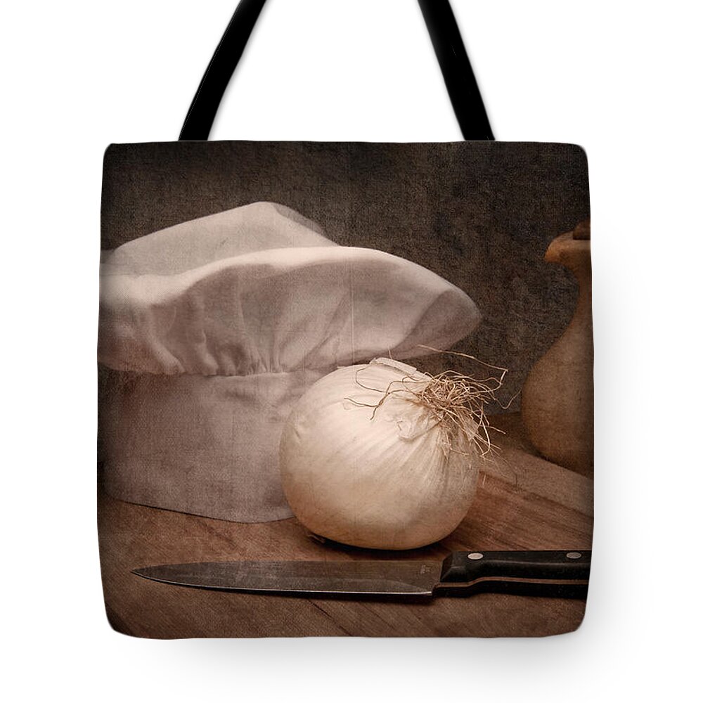 Food Service Tote Bag featuring the photograph The Chef by Tom Mc Nemar