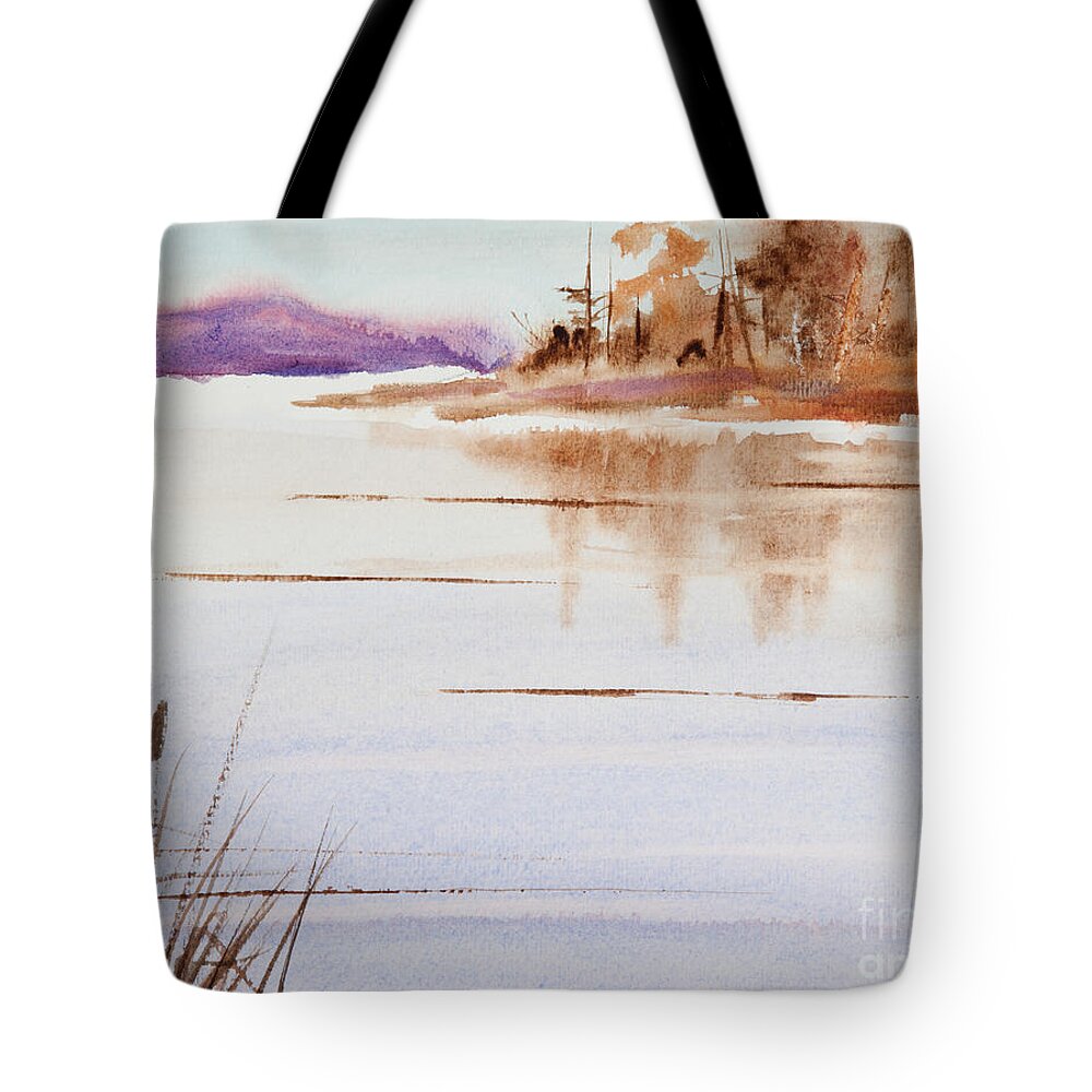 The Color Of Autumn Tote Bag featuring the painting The Color of Autumn by Michelle Constantine