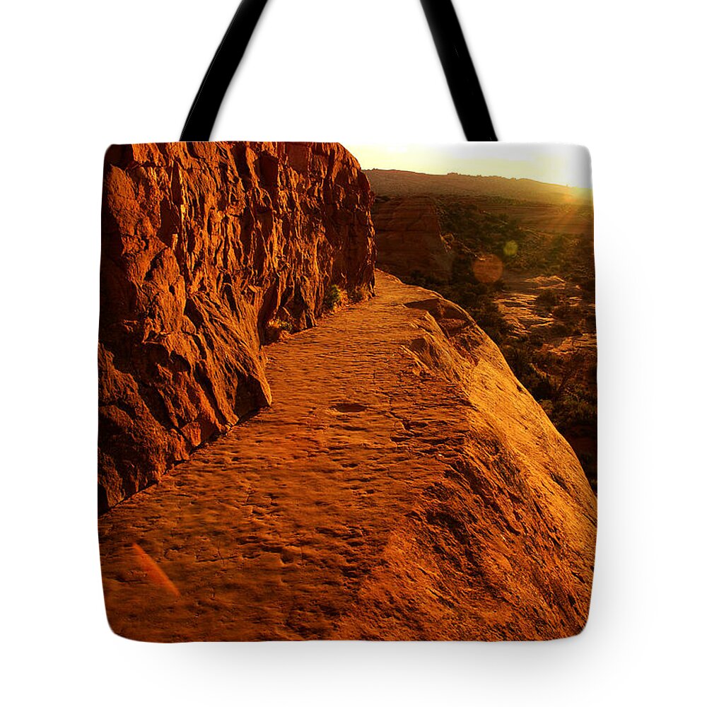 Delicate Tote Bag featuring the photograph The Delicate Arch of Arches National Park Utah 16 by Micah May