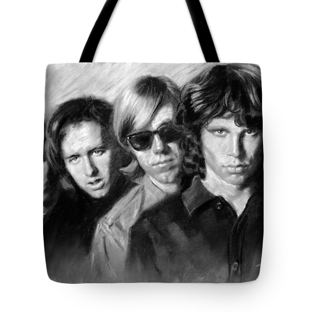 Robby Krieger Tote Bags
