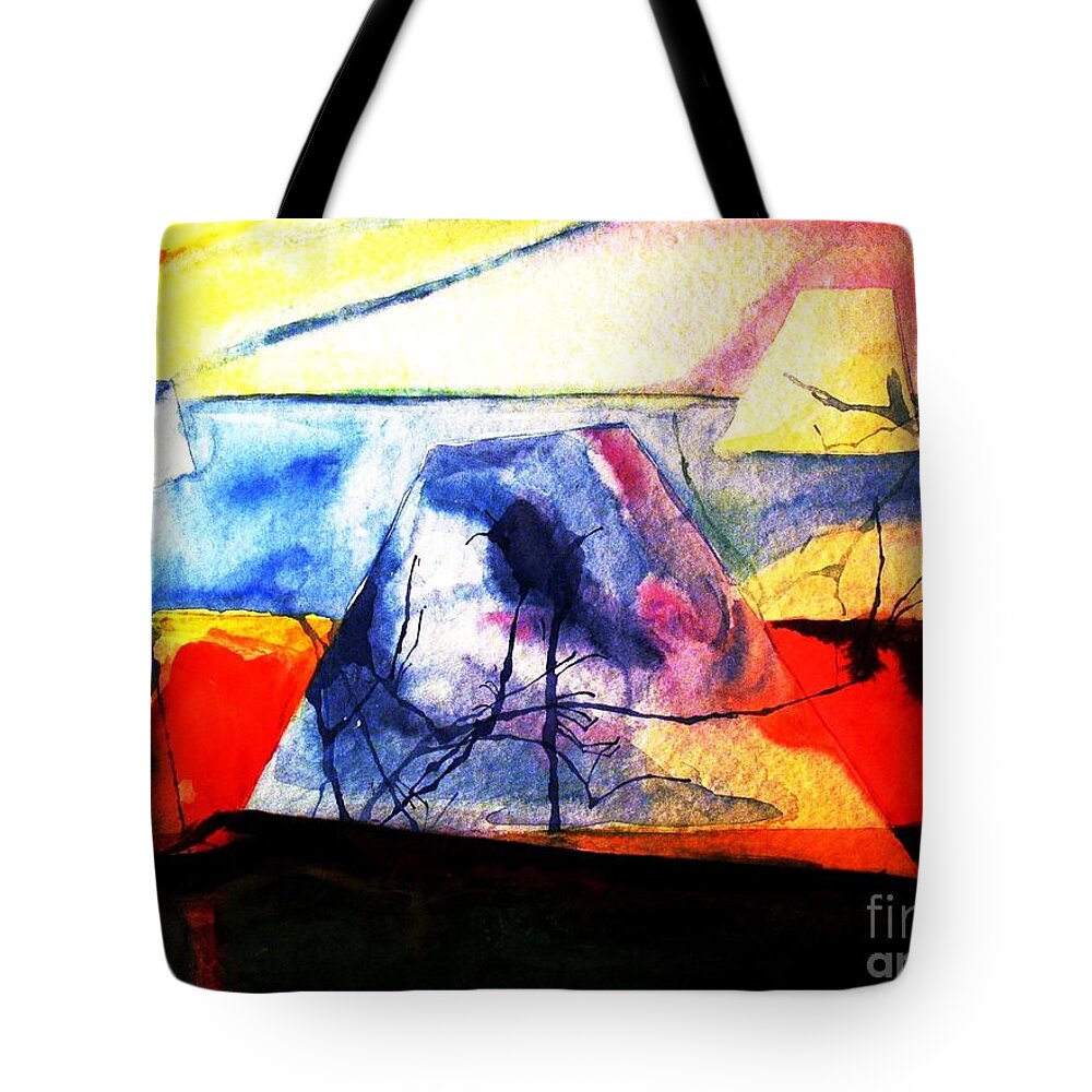 Heart Tote Bag featuring the painting The Fabric of My Heart by Hazel Holland