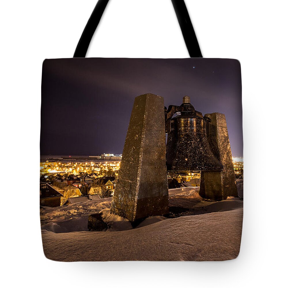 City Tote Bag featuring the photograph The Fire Bell by Jakub Sisak
