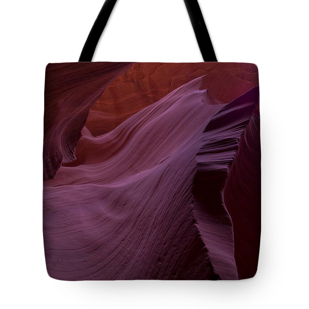 Sandstone Tote Bag featuring the photograph The flow by Jonathan Davison