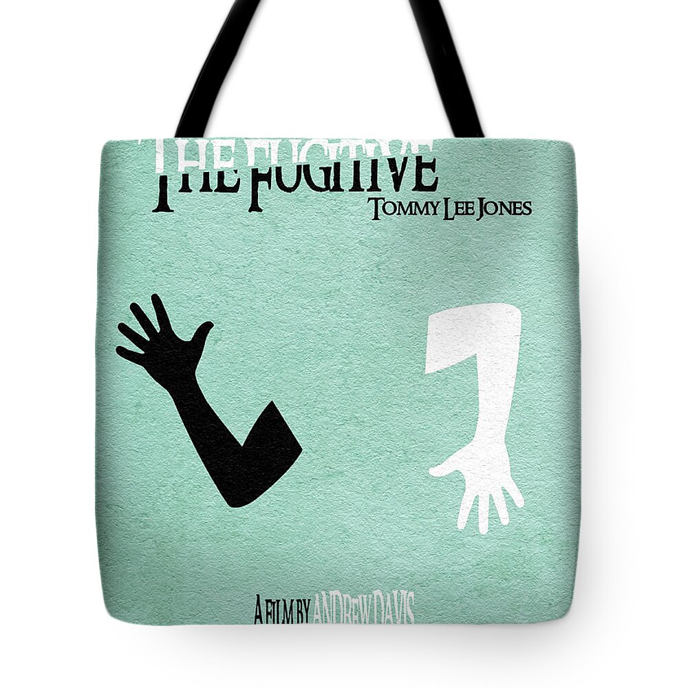 The Fugitive Tote Bag featuring the digital art The Fugitive by Inspirowl Design