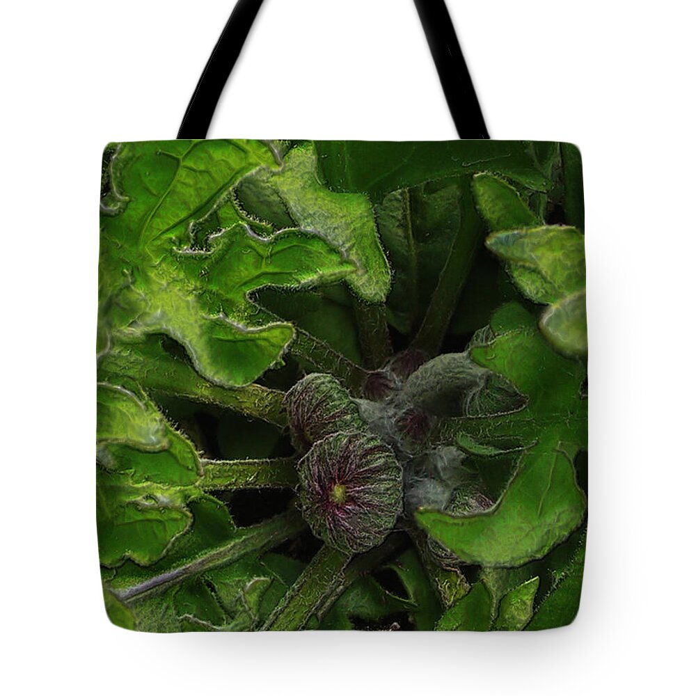 Flowers Tote Bag featuring the photograph The Future in the Bud by Larry Capra