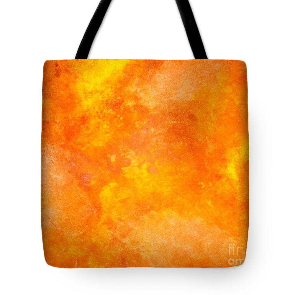Abstract Tote Bag featuring the painting The Great Abyss by Denise Tomasura