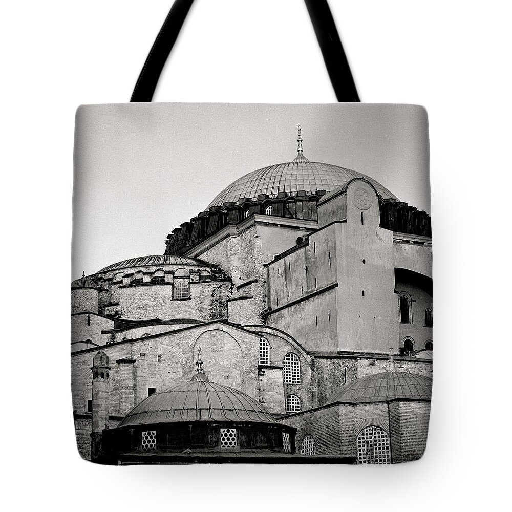 Hagia Sophia Tote Bag featuring the photograph The Hagia Sophia by Shaun Higson