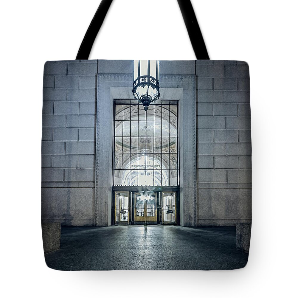 New York Tote Bag featuring the photograph The House Of Next Tuesday by Evelina Kremsdorf